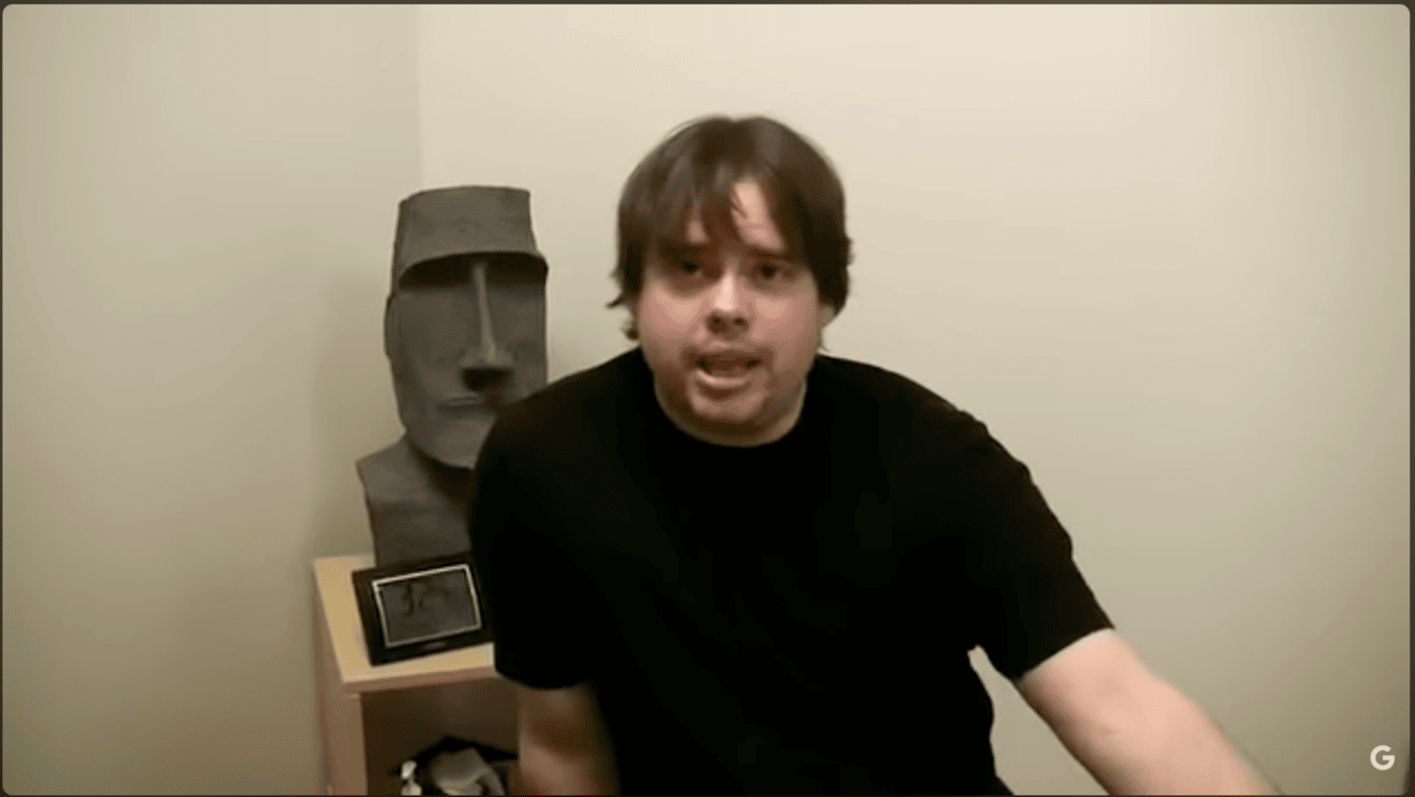 Steve Yegge interviewed on the Google for Developers channel about Rhino on Rails