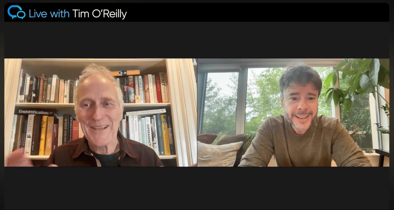 Steve Yegge on Live with Tim O'Reilly