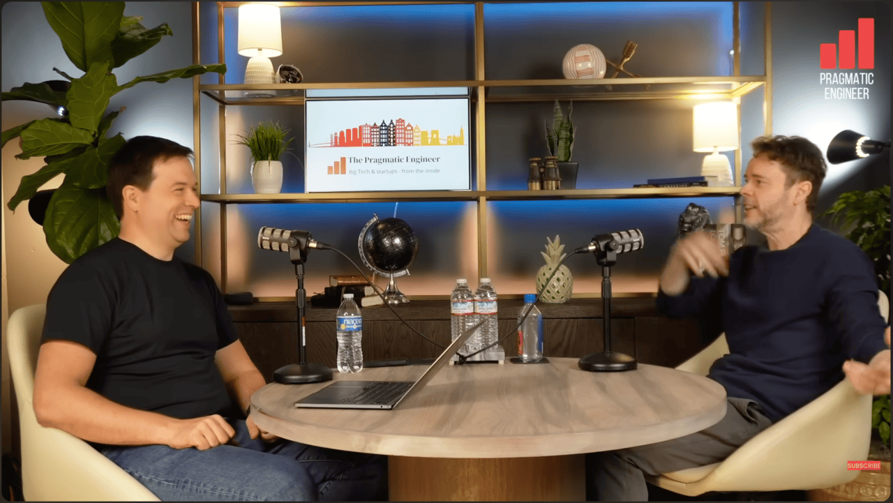 Steve Yegge on The Pragmatic Engineer — Amazon, Google and Vibe Coding