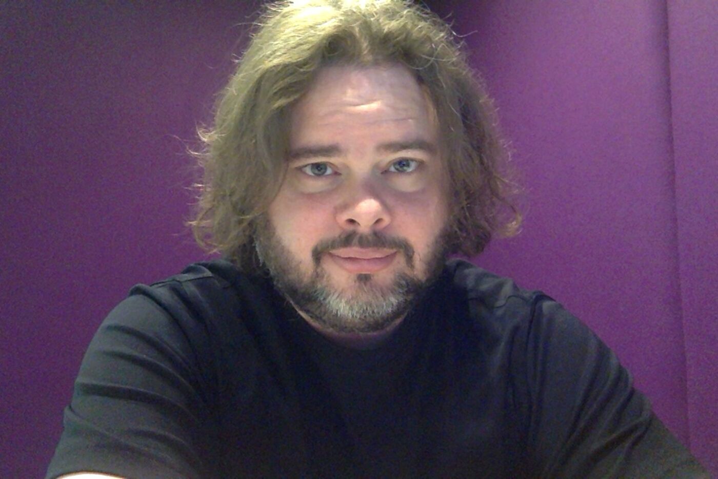 Steve with long hair