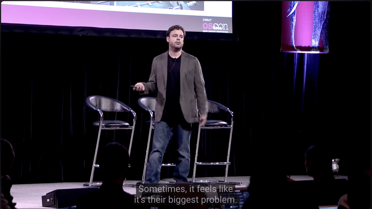 Steve Yegge at OSCON Data 2011 — What Would You Do With Your Own Google?