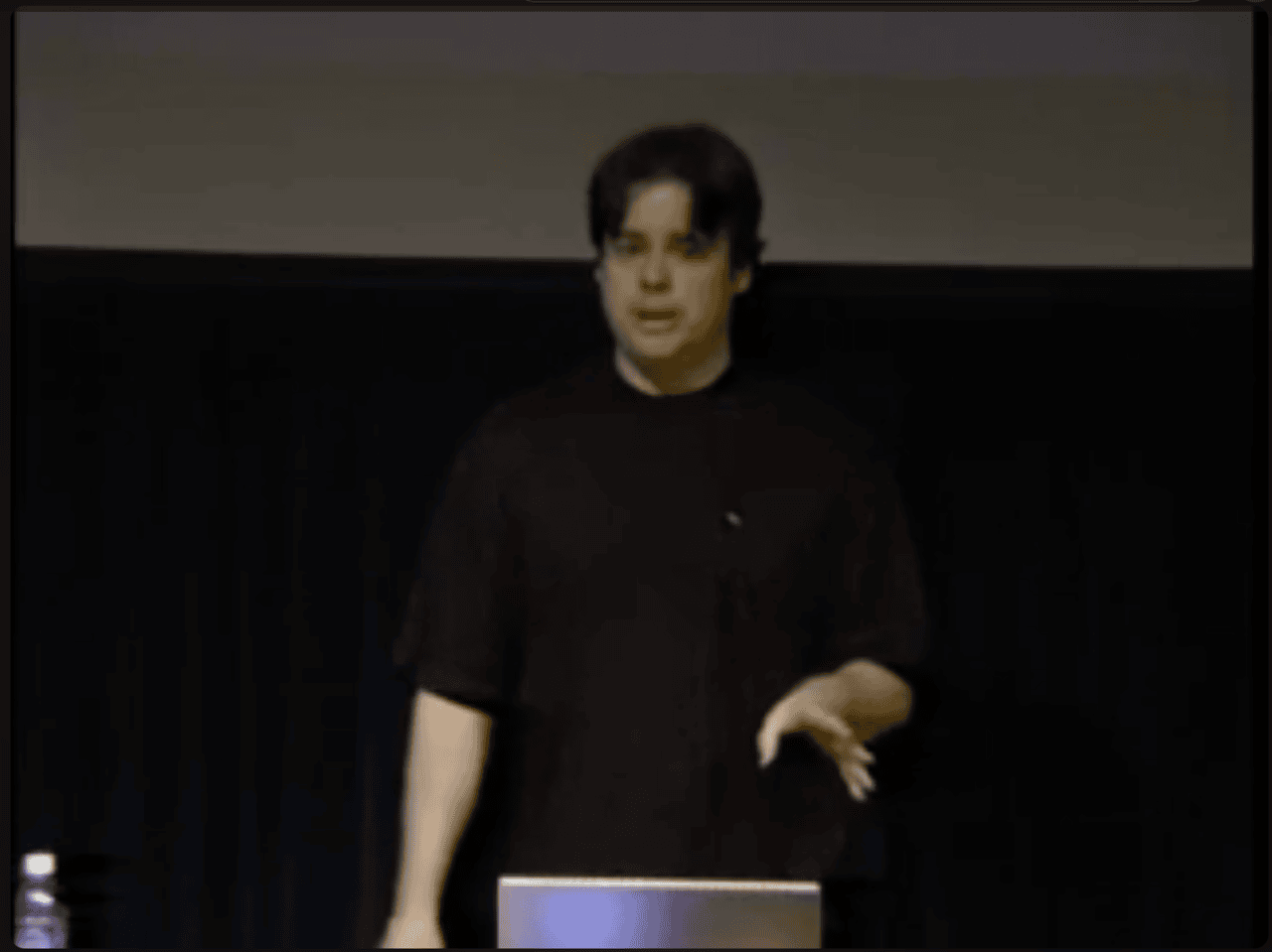 Steve Yegge at Stanford EE380 — Dynamic Languages Strike Back